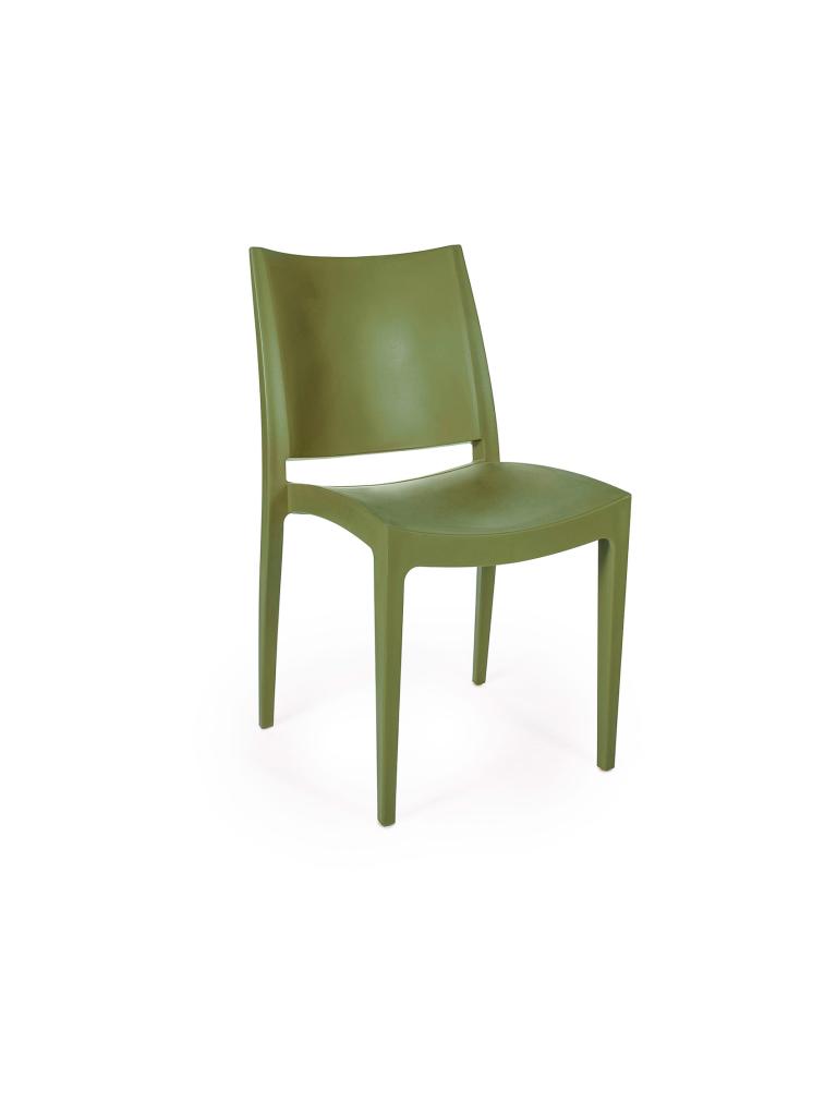 Chaise de terrasse - Emma - Vert - Plastique - G-Line
