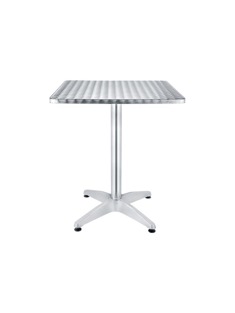Table de terrasse - 70 x 70 CM - Bistro - Chrome - Aluminium - G-Line