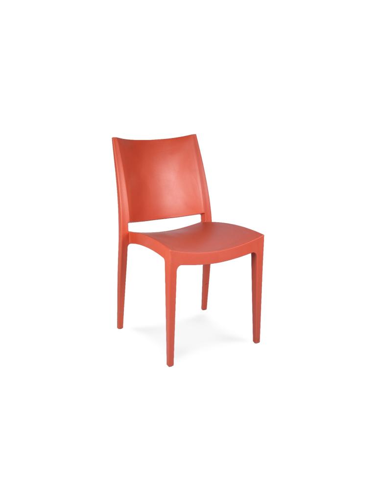 Chaise de terrasse Lotus - Empilable - Orange - G-Line