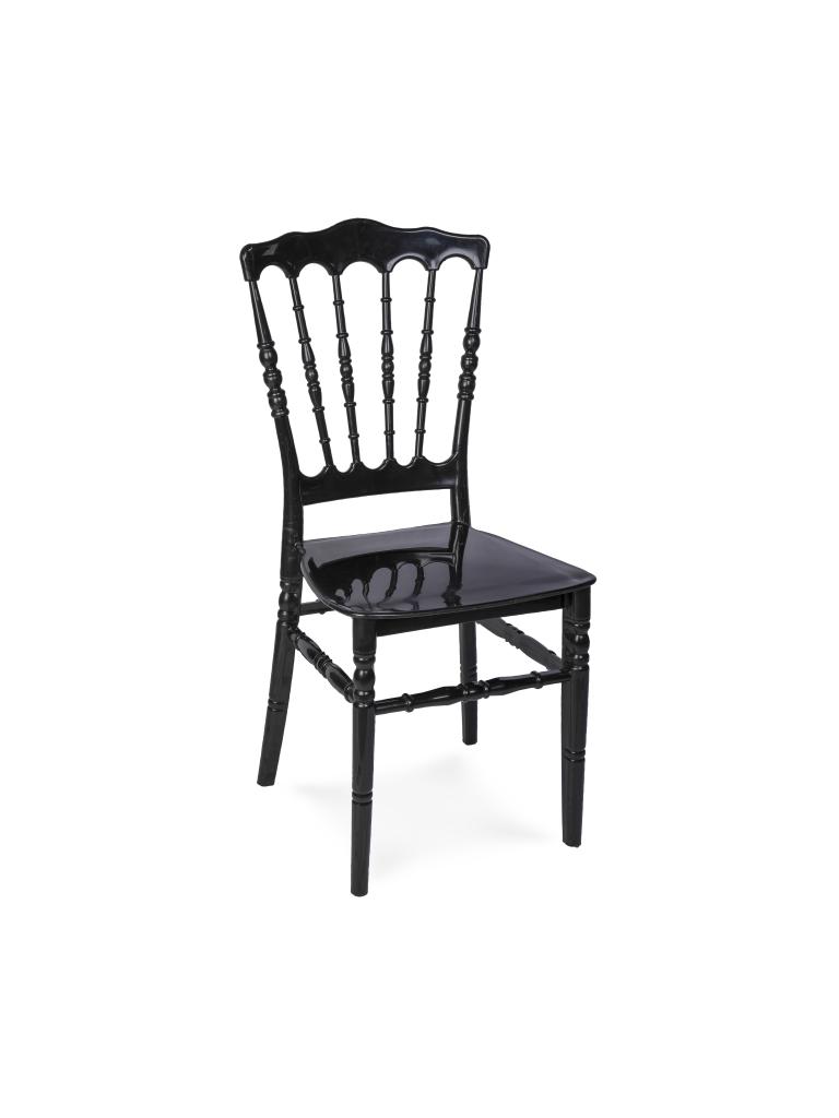 Chaise de restauration - Napoléon - Noir - G-Line