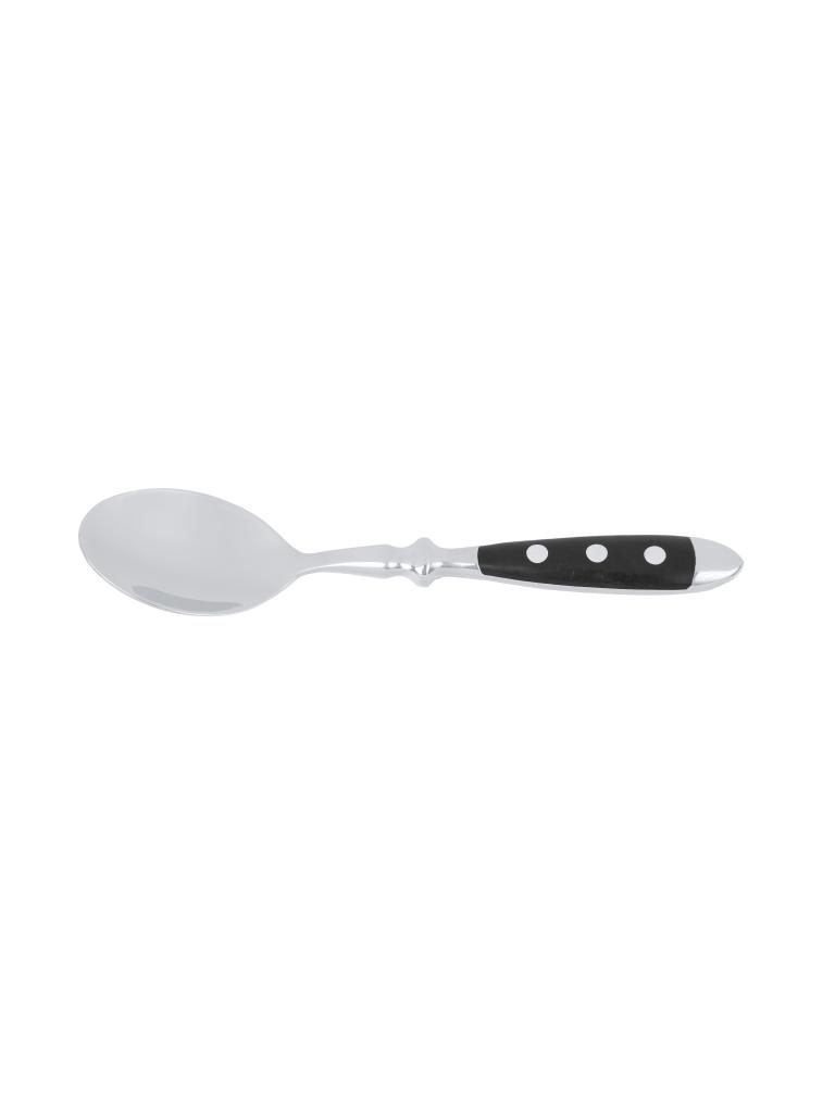 Cuillère à café - 15 CM - Manche Noir - Bistro - G-Tableware - 6 pièces - G-line