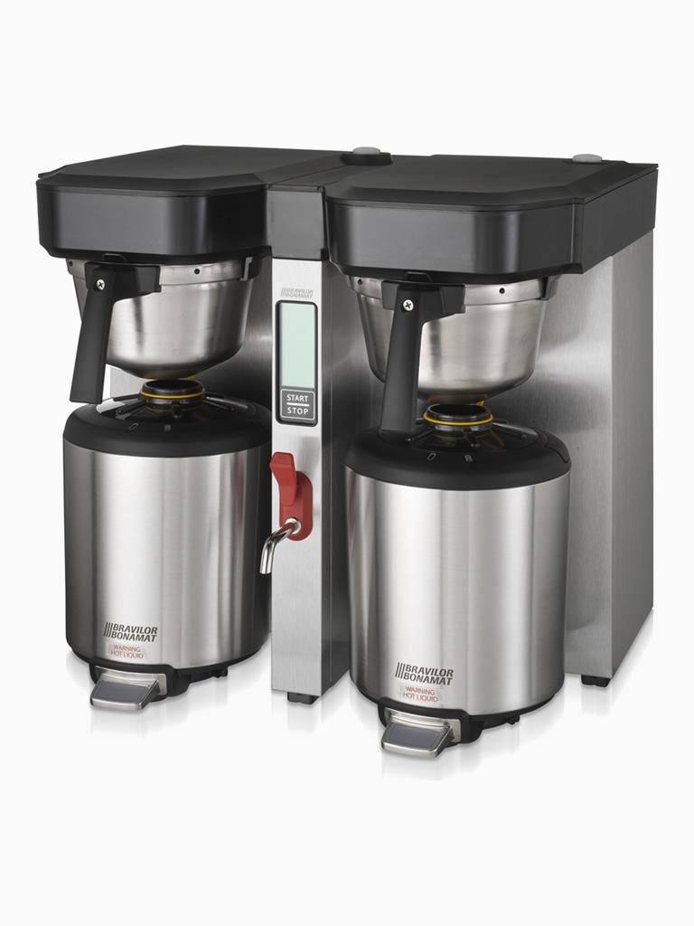 Cafetière thermique - 2 x 5,7 litres - Aurora Twin Low - Bravilor - 8.040.200.32004