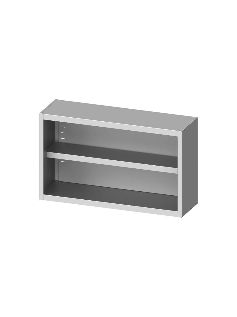 Placard mural en inox - Ouvert - G-Line