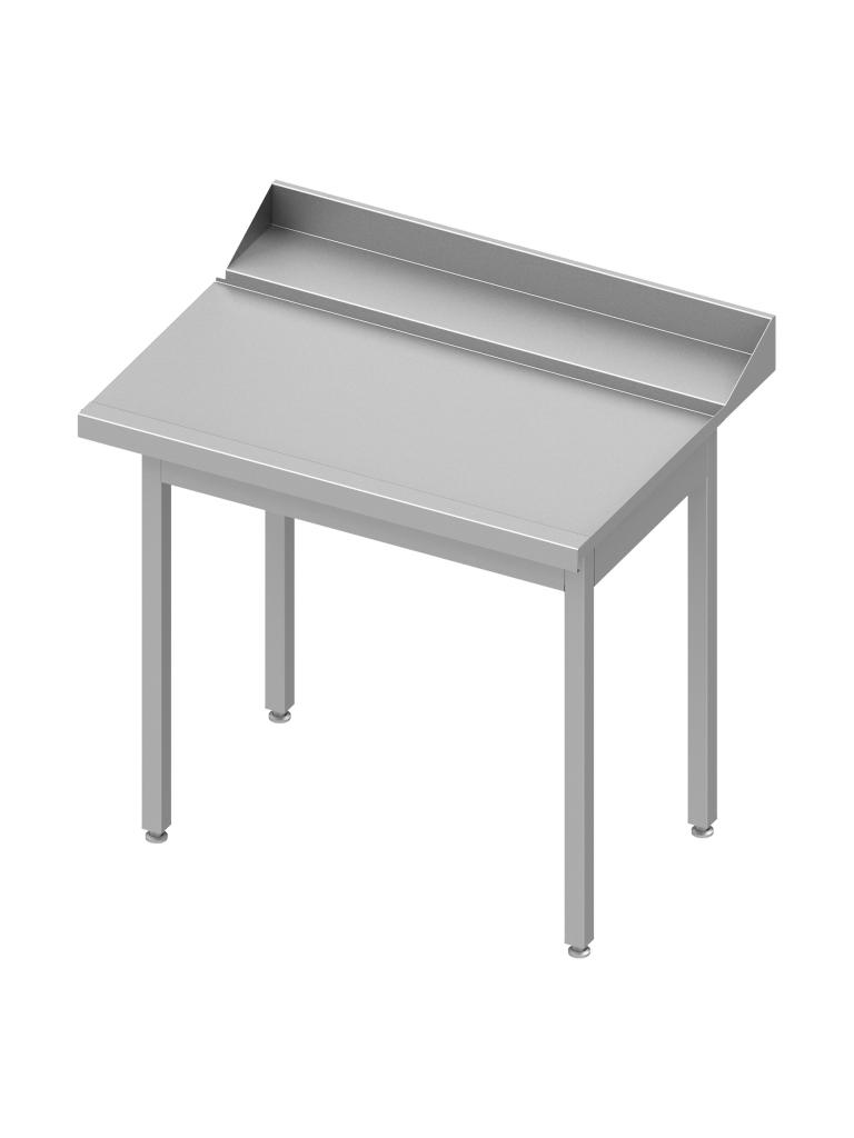 Table d'égouttage en inox - A droite du lave-vaisselle - Sans étagère inférieure - G-Line