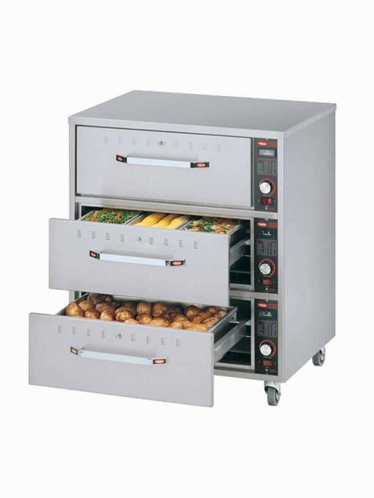 Unité de chauffe - Modèle de table - 3 x GN 1/1 - Diamant - DDW-3