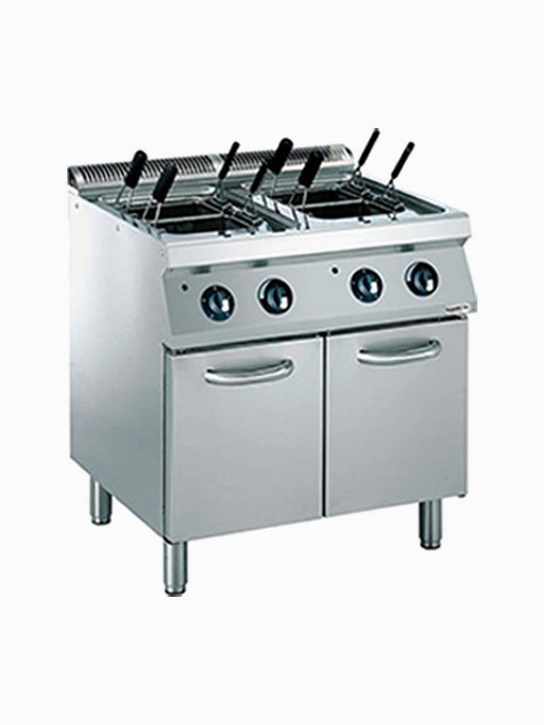 Cuiseur à pâtes - 2 x 24,5 litres - Electrique - Base - Diamant - E17/CPA8-N