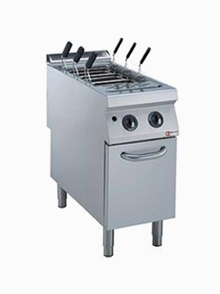 Cuiseur à pâtes - 40 Litres - Gaz - Robinet de vidange - Socle - Diamant - G22/CPA4-N
