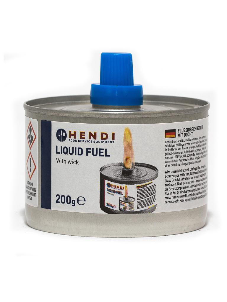 Combustible liquide avec mèche - Hendi - 193716