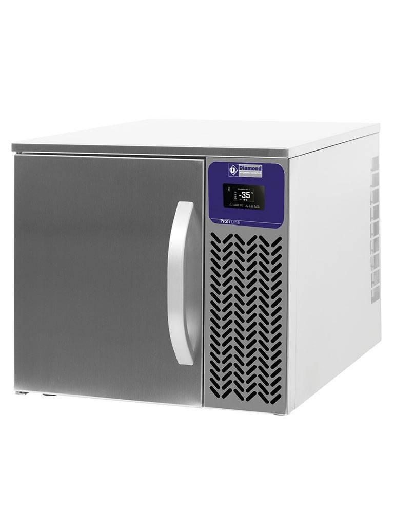 Cellule de refroidissement rapide - 3 x GN 1/1 - H 51,4 x 56 x 70 CM - Diamant - GTP-3/LD