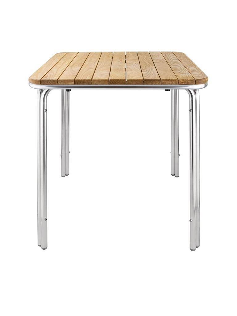 Table - H 88 x 70 x 54 CM - Frêne/Aluminium - Bolero - GL982