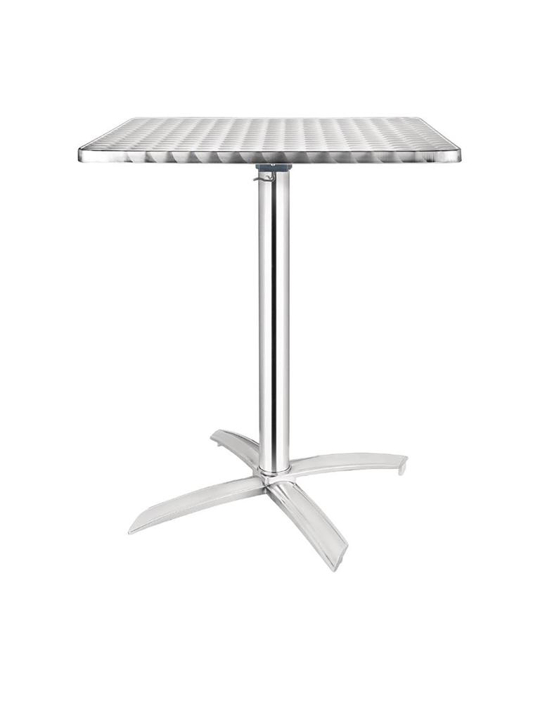 Table - H 72 x 60 x 60 CM - Inox - Boléro - CG838