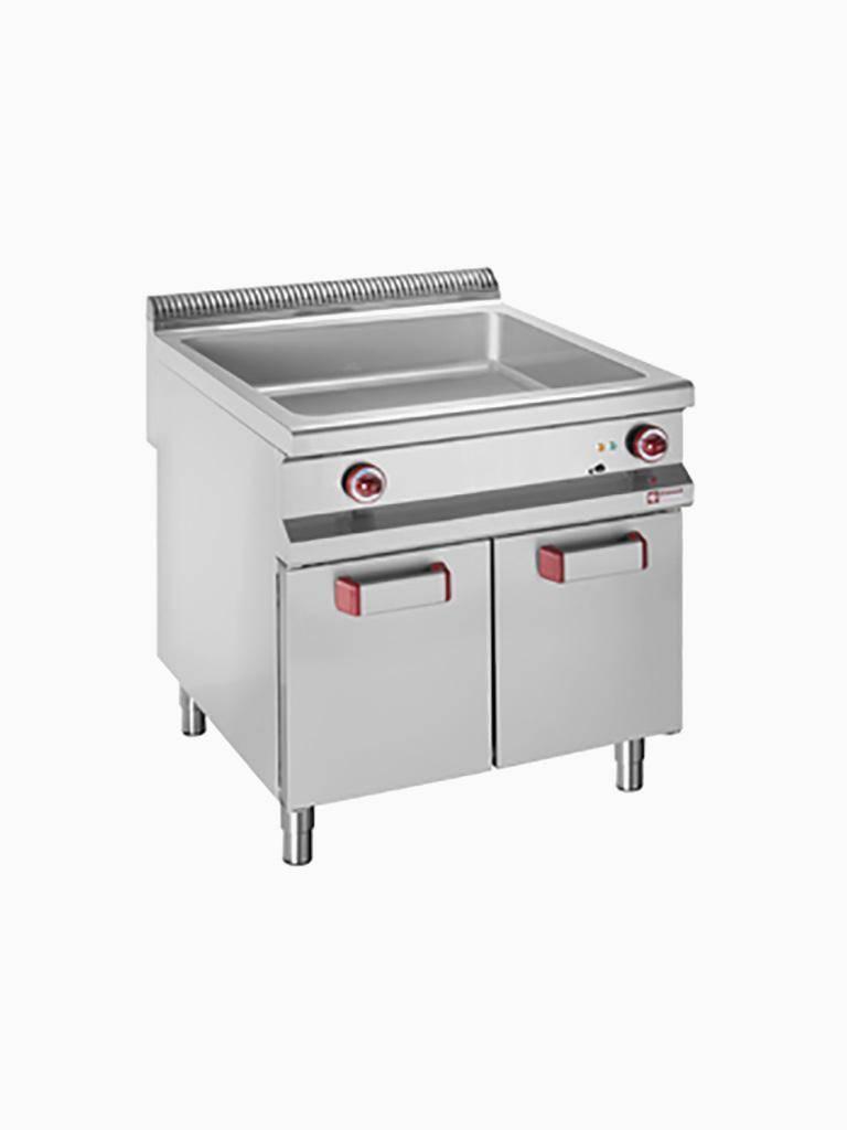 Bain-marie - Electrique - 8 x GN 1/3 - Meuble bas ouvert - Diamant - E9/BMA8