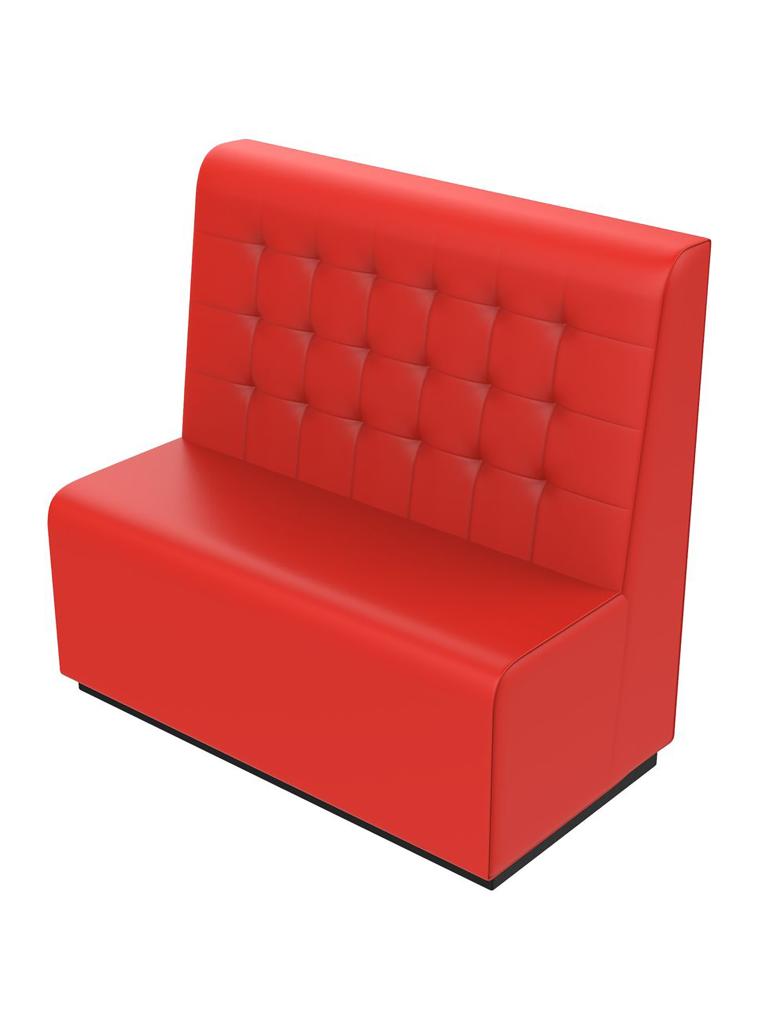 Banc de restauration traiteur - Deluxe - Rouge - 122 cm - G-Line