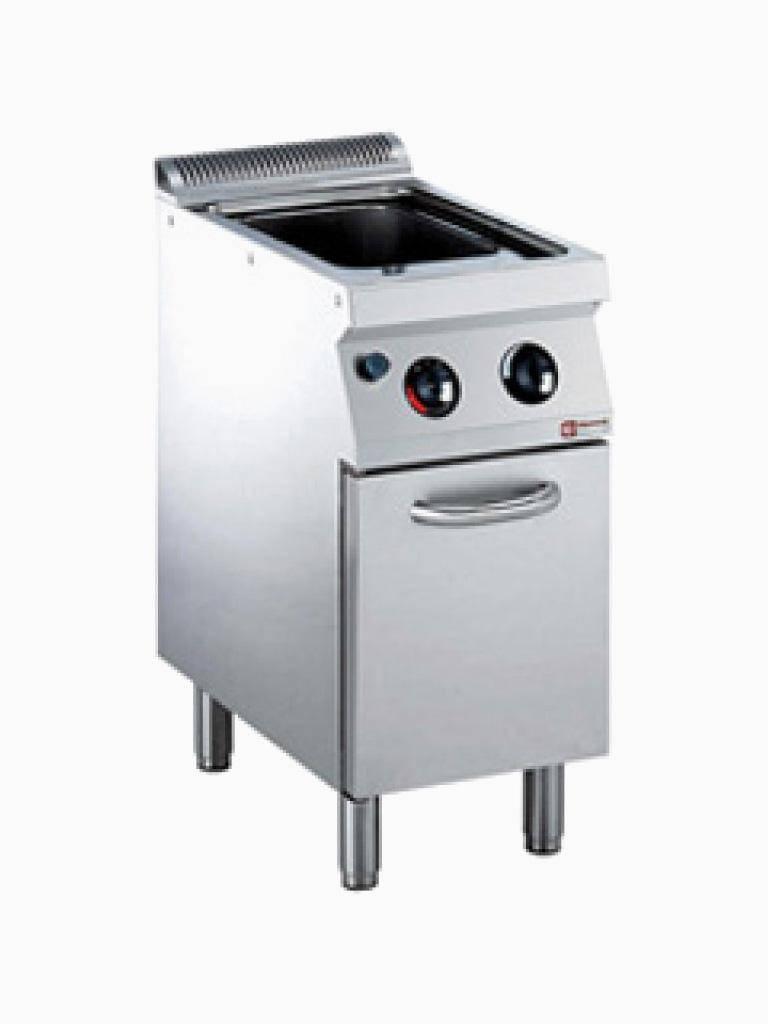 Cuiseur à pâtes - 24,5 litres - Gaz - Robinet de vidange - Base - Diamant - G17/CPA4-N