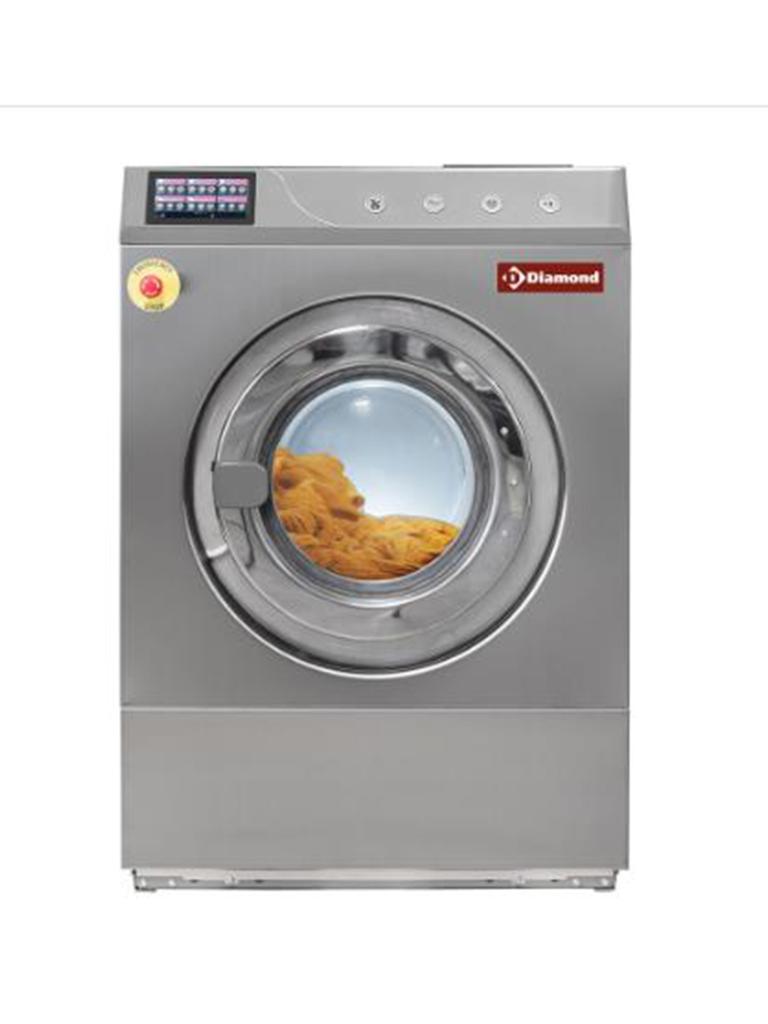 Lave-linge industriel - 23 KG - Inox - Ancré - Ecran tactile - 400V - Diamant - DRW23-TS/D