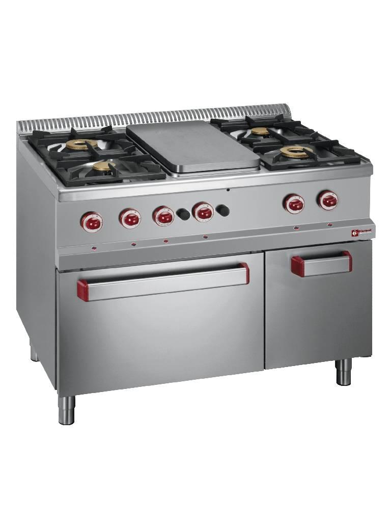 Cuisinière à gaz - Four à gaz - Encastrable - 4 Foyers - Diamant - G7/TM4BFA11