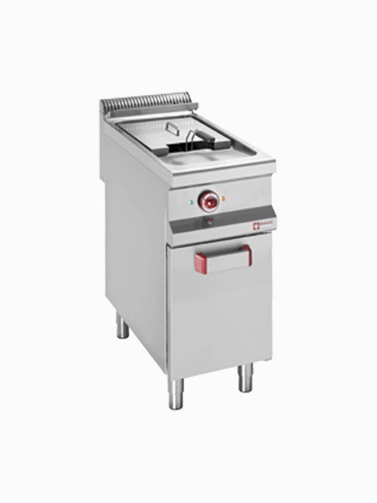 Friteuse - 18 Litres - Electrique - Robinet de vidange - Socle - Diamant - E9/F18A4