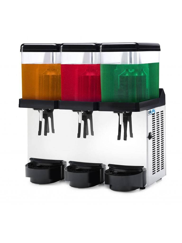 Distributeur de boissons froides - 3 x 12 Litres - Led - Diamant - DD12/3T