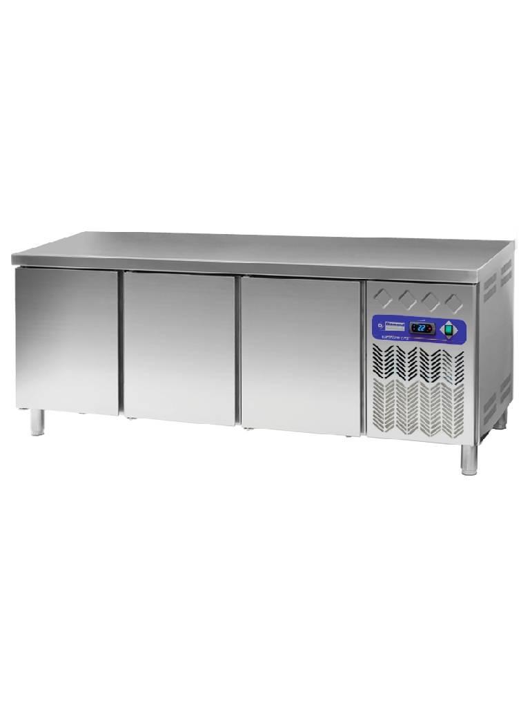 Etabli réfrigéré - 3 portes - 550 Litres - H 90 x 201,7 x 80 CM - Moteur droit - Diamant - DP202/PC-R2