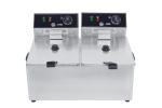 Friteuse - électrique - modèle de table - 2 x 8 L - acier inoxydable - 2 x 230V - G-Line HW-147701 €189.00 Friteuses 230 volts
