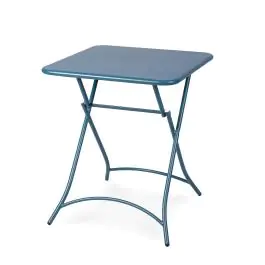 Table de patio Tuscany - Bleue - H 71,5 x L 60 x P 60 cm - G-Line