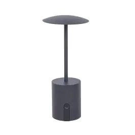 Lampe de table de patio Paraguas - Éclairage LED - Rechargeable - Noir - G-Line