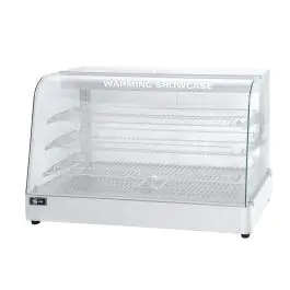 Vitrine - Diamant courbé - Acier inoxydable - 230V - L 90 CM - G-Line