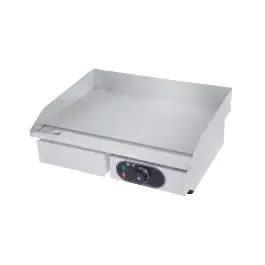 Plaque à pâtisserie - Électrique - Lisse - Table top - acier inoxydable - 230V - G-Line