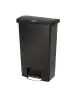 Poubelle à pédale - 50 Litres - Noir - H 71,9 x 45,7 x 29,2 CM - Résine Polyéthylène - Rubbermaid - GL028