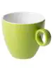 Tasse - 17 CL - 6 Pièces - Vert clair - Porcelaine de Maastricht - Bart Colour Cafe - 531387