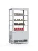 Vitrine réfrigérée - 1 porte - éclairage LED - 78 litres - blanc - 230V - G-Line