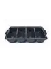 Range-couverts - 4 compartiments - Noir - Plastique - G-Line