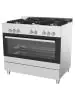 Gazinière - 5 feux - Four électrique - inox - 230V - G-Line