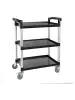 Chariot de service - Blanc - H 95 x 82,5 x 41,2 CM - Vogue - CF101