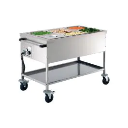 Bain-Marie - 3 x 1/1 GN - H 85,5 x 65 x 120 cm - Bartscher - 200255