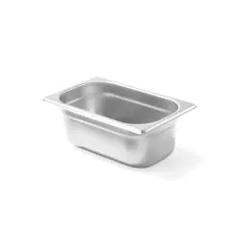 Plateau Gastronorm - 1/4 - acier inoxydable - Budget Line
