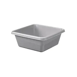 Bac à vaisselle / basculant - 10 litres - 34 x 34 CM - Gris - Sunware - 517223
