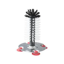 Brosse à rincer - Simple - Ø13,5 CM - 15 pièces - Base aluminium - 116160