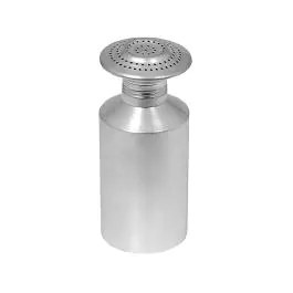 Salière - H 19 CM - 0,1 KG - Ø8 CM - Aluminium - 833001