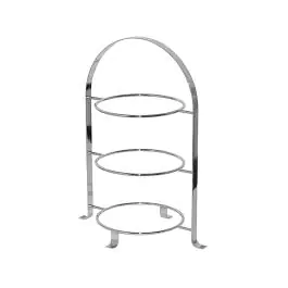 Support de service - H 43 x 33 x 24 CM - 0,76 KG - Chromé - 130108