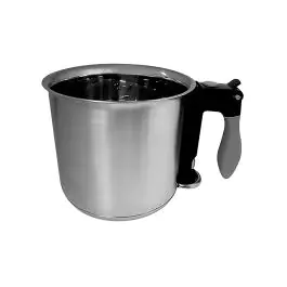Bain Marie - H 12,5 CM - 0,96 KG - Ø12,5 CM - Inox - 1,5 Litre - Acheteur - 001205