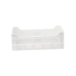 Bac gerbable - H 20,8 x 60 x 40 CM - 2 KG - Blanc - 35 litres - Denox - 600004