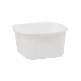 Poubelle de repos - H 17 x 31 x 31 CM - 0.405 KG - Polypropylène - Blanc - 8 litres - Denox - 600038