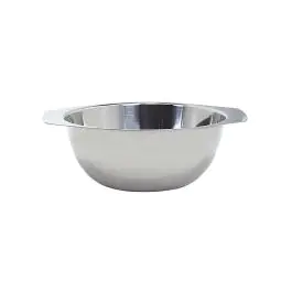 Assiette creuse - 0.08 KG - Ø13 CM - inox - 0.35 Litre - 857071