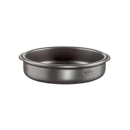 Cocotte - H 5 CM - 0,6 KG - Ø20 CM - Faïence - Noir - 0,7 Litre - Regas - 540011