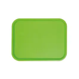 Plateau - H 2 x 45,5 x 35,5 CM - 0,56 KG - Polypropylène - Vert - Caterchef - 430164