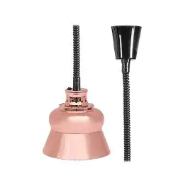 Hotte chauffante - H 21 CM - 1,5 KG - Ø22,8 CM - 220 - 240 V - Métal - Cuivre - Caterchef - 688046