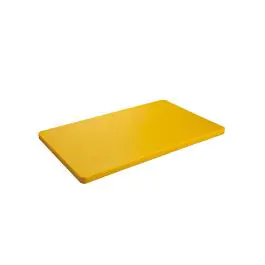 Lame de coupe - 60 x 35 CM - 4,05 KG - Polyéthylène - Jaune - Caterchef - 882661