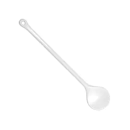Cuillère de cuisson - 0,04 KG - 31 CM - Polybutylène téréphtalate (Pbt) - Blanc - WACA - 937220