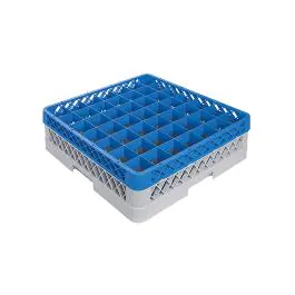 Corbeille à verres sur pied - H 14 x 50 x 50 CM - 0,01 KG - Polypropylène - Corbeille à verres sur pied - CaterRacks - CR4921